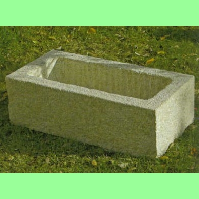 Pflanztrog gelb L80B60H25