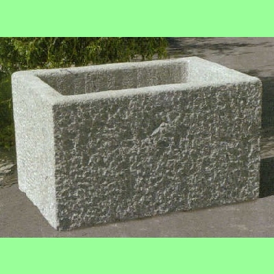 Rechtecktrog gelb L120B80H70